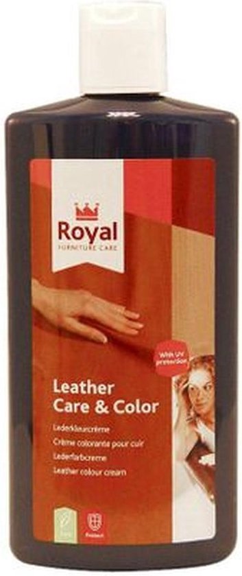 Oranje Royal Care Leather & Color - Bordeaux rood 250ml
