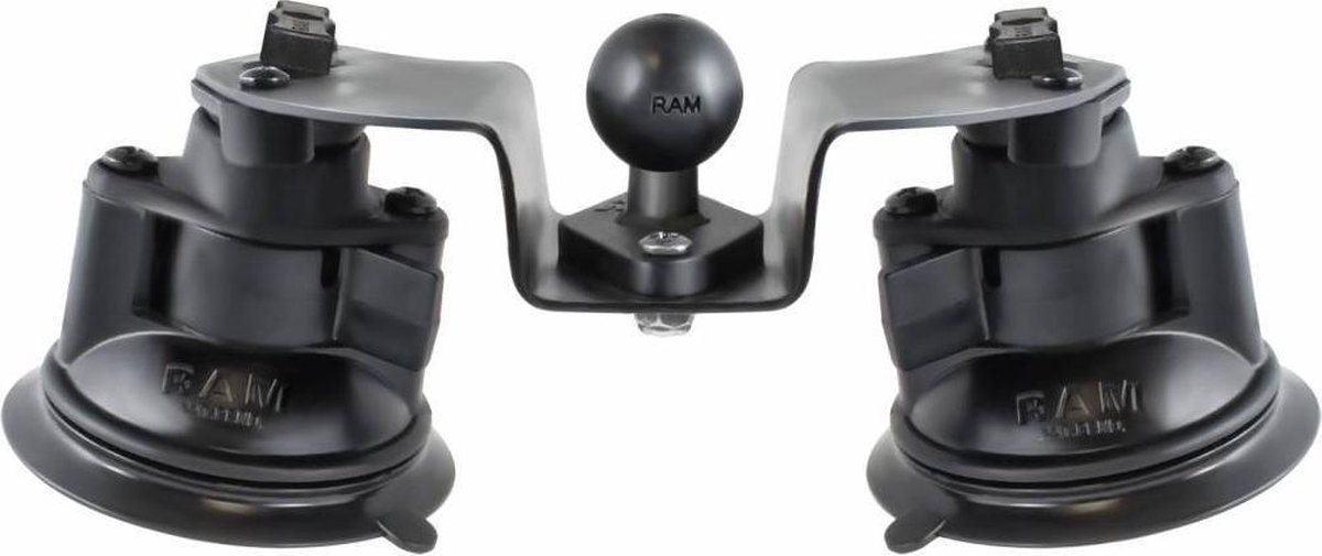 Dual Articulating Pivot Suction Cup Base
