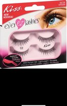 Kiss London 2x Everez Lashes 02/56736 met Applicator