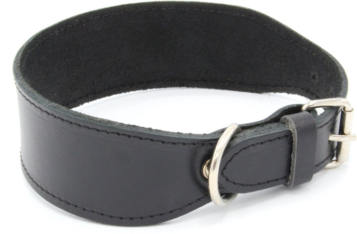 Leren Halsband hond! De 11 beste Leren Hondenhalsbanden van 2024 16 Hondenhalsband Hoge Kwaliteit Leer – Galgo – Windhond – 52×7 – Zwart – Made in Portugal – Halsband Hond – Dog Collar Leather – Lederen