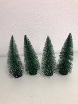 Kerstboompjes - 4st.