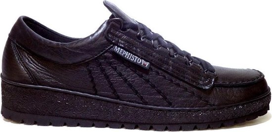 Foto: Mephisto rainbow heren veterschoen zwart maat 45