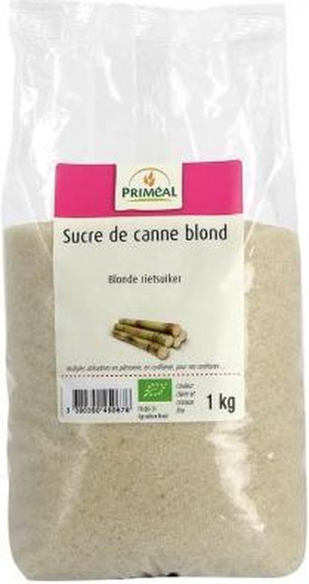 Primeal Blonde rietsuiker biologisch 1 kg
