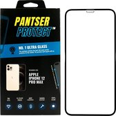 Pantser Protect ™ Case Friendly Screenprotector voor Apple iPhone 12 Pro Max - Premium glazen full-cover Pantserglas Protector - Tempered Glass Bescherm Glas