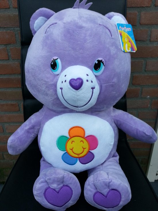 Pluche Paars Troetelbeertje Knuffel 60 Cm Bol pluche-paars-troetelbeertje-knuffel-60-cm-bol