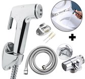 Shattaf Set -  Opzet Bidet Handdouche + Omstelkraan - WC - Badkamer - Keuken
