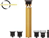 Luxe Trimmer - Professionele Tondeuse - Gouden Trimmer - Trimmer voor mannen - Luxe tondeuse - 4 Opzetstukken