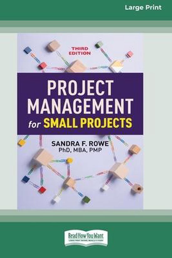 Project Management for Small Projects, Third Edition - cover