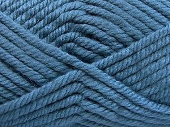 Chunky wol garen licht blauw - dikke breiwol kopen breien pendikte 10 - 12  mm. – dik... | bol.com