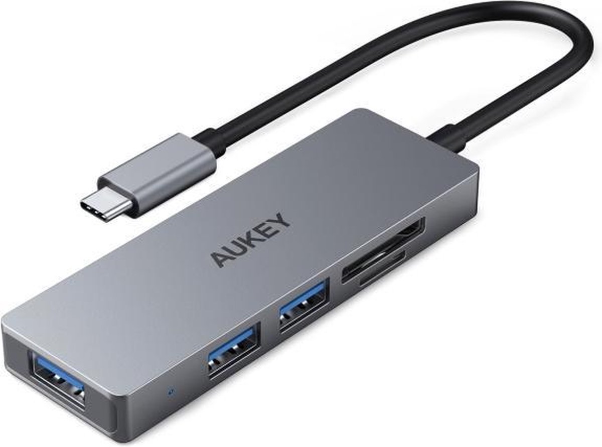 Aukey Unity Slim 5-in-1 USB C Hub