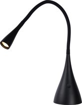 Lucide ZOZY - Bureaulamp - LED Dimb. - 1x4W 3000K - 3 StepDim - Zwart