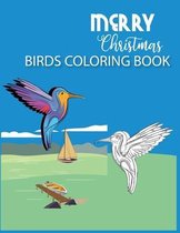 Merry Christmas Birds Coloring Book