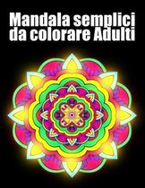 Mandala semplici da colorare Adulti