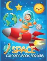 space coloring book for kids