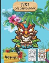 Tiki Coloring book