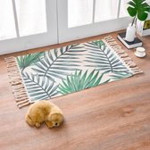MIRO Vloerkleed Vloermat Nordic Groene Planten 60x90 CM