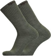 Uphillsport Wandelsok Klicks Merinowol/polyiamide Groen Mt 47-50