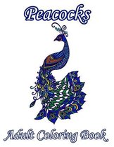 Peacocks Adult Coloring Book