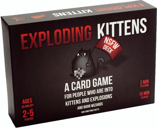 Exploding Kittens NSFW Edition - Engels
