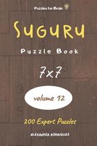 Puzzles for Brain - Suguru Puzzle Book 200 Expert Puzzles 7x7 (volume 12)