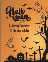 Halloween Coloring Book for Kids and adults