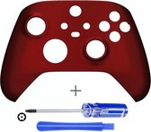 Controller Behuizing Shell - Xbox Draadloze Controller – Series X & S - Soft Touch Rood