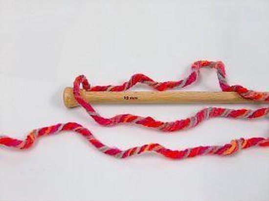 RANJIMA Chunky Yarn XXL handbreiwol, 500 g/25 m, buisgaren, dikke wol voor beginners, dekens, tassen, handbreien, doe-het-zelf