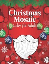 Christmas Mosaic Color For Adult