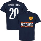 Schotland Griffiths 20 Team T-Shirt - Navy - 4XL