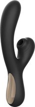 2-in-1 Vibrator met Clitoris en G-spot Stimulatie - 18 standen - Oplaadbaar - Luchtdruk - Clitoris Zuiger - voor Vrouwen