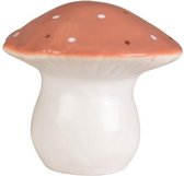 Heico - paddenstoellamp - tafellamp - terra - 26 x 20 - kinderkamerlamp mushroom