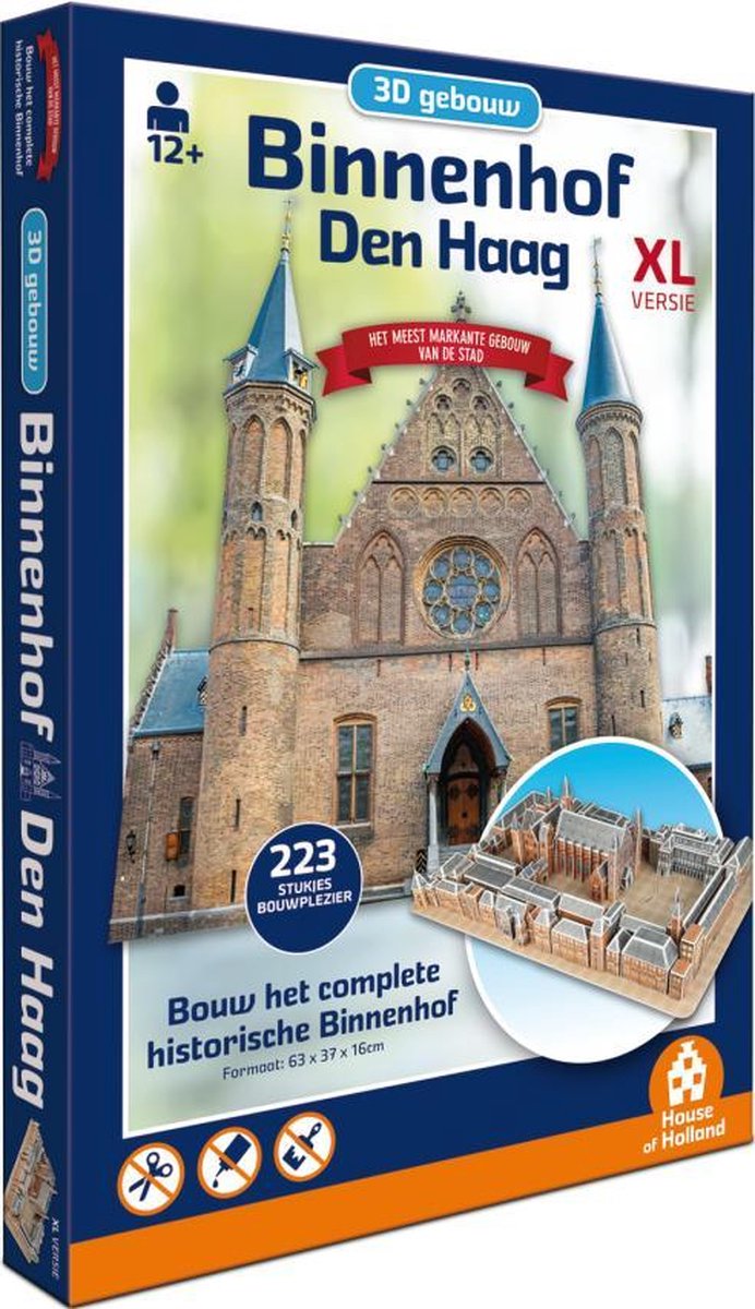 3D Gebouw - Binnenhof Den Haag (223) | bol.com