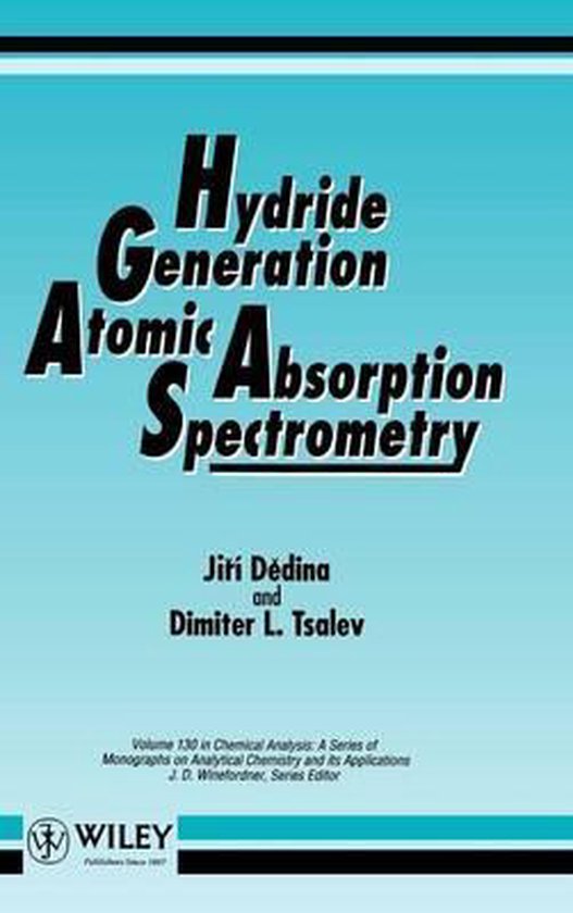 Hydride Generation Atomic Absorption Spectrometry - cover