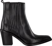 Notre-V 04a-201 Enkellaarsjes - Enkelboots - Dames - Zwart - Maat 40