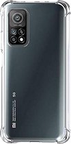 Shop4 - Xiaomi Mi 10T Hoesje - Zachte Back Case Drop Proof Transparant