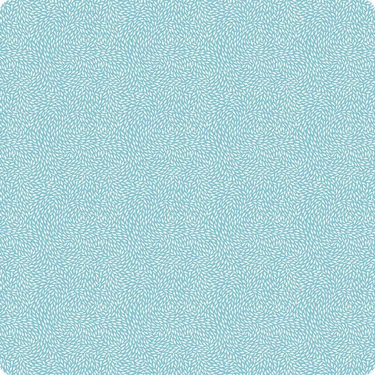1x Lola Kleeffolie Go With The Flow Curacao - Plakfolie - Kleefplastiek - Plakplastiek - 45x300cm - Visjes blauw
