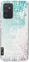 Casetastic Samsung Galaxy A52 (2021) 5G / Galaxy A52 (2021) 4G Hoesje - Softcover Hoesje met Design - Rainbow Mandala Print