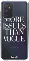 Casetastic Samsung Galaxy A52 (2021) 5G / Galaxy A52 (2021) 4G Hoesje - Softcover Hoesje met Design - More issues than Vogue Print