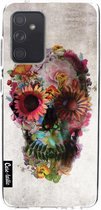 Casetastic Samsung Galaxy A52 (2021) 5G / Galaxy A52 (2021) 4G Hoesje - Softcover Hoesje met Design - Skull 2 Print