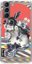 Casetastic Samsung Galaxy S21 4G/5G Hoesje - Softcover Hoesje met Design - Time Traveller Print