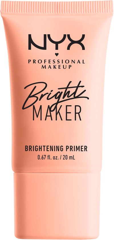 NYX Professional Makeup Brightening Primer - Transparent - Primer - 20 ml