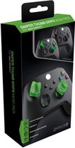 Gioteck SMP Xbox series X - Thumb Grips Xbox series X/S Megapack Bouchons/Capuchons/Protection en Silicone pour Joysticks Playstation 5 - Antidérapant - Aide a viser (Lot de 3) Vert/Noir