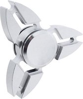 Metalen fidget spinner - fidget toys - zilver