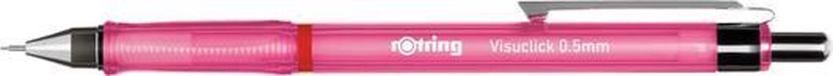 rOtring Visuclick Vulpotlood - 2B - 0,5 mm - Roze behuizing