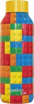 Quokka Drinkfles Solid Bricks 510 Ml Rvs Geel