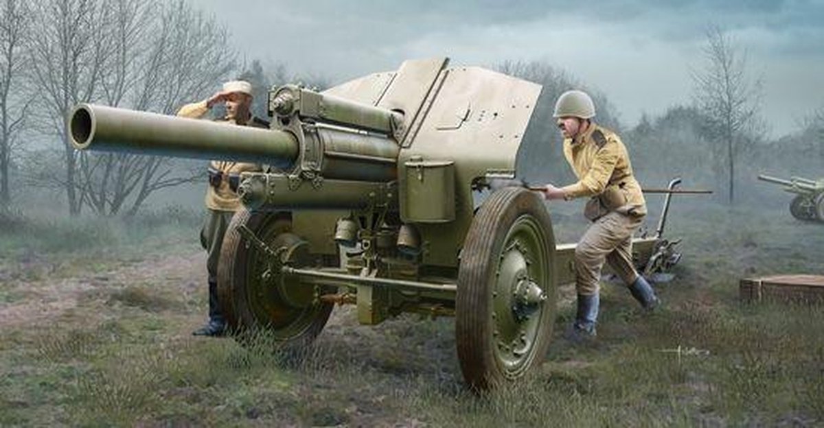Military Soviet 122mm Howitzer 1938 M-30 Late Version