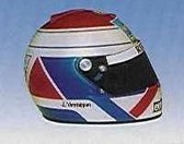 The 1:8 Diecast Replica of the Helmet of 2005.

The driver was Jos Verstappen. 

The manufacturer of the item is Minichamps. This model is only available online