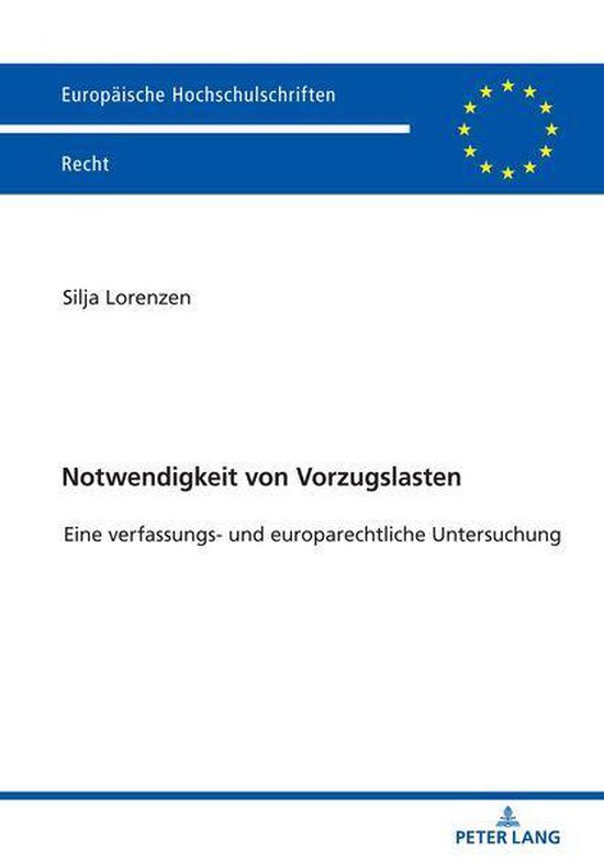 Europaeische Hochschulschriften Recht 6183 - Notwendigkeit v ... - cover