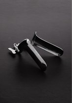 Collins Speculum - Medium - Brushed Steel - Bondage Toys - silver - Discreet verpakt en bezorgd