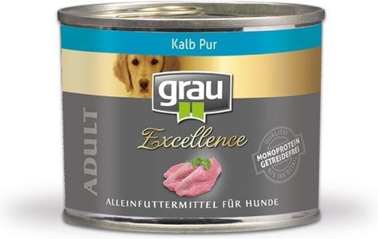 Grau hond excellence puur Kalf x bol.com